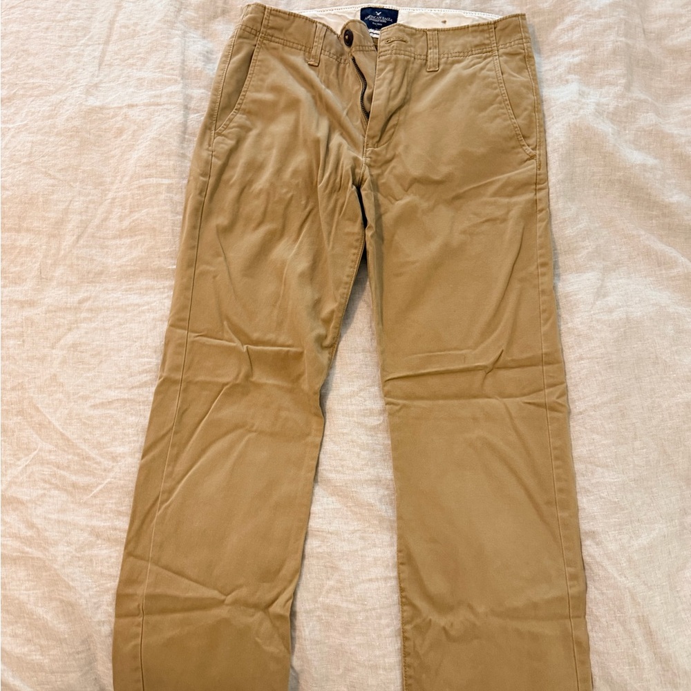 American Eagle Men's Khaki Pants Size 30x34